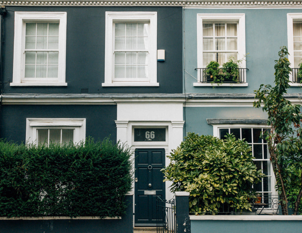 high value terraced uk home