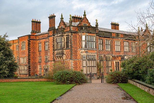 Arley Hall in cheshire grad ii star listed building in england 