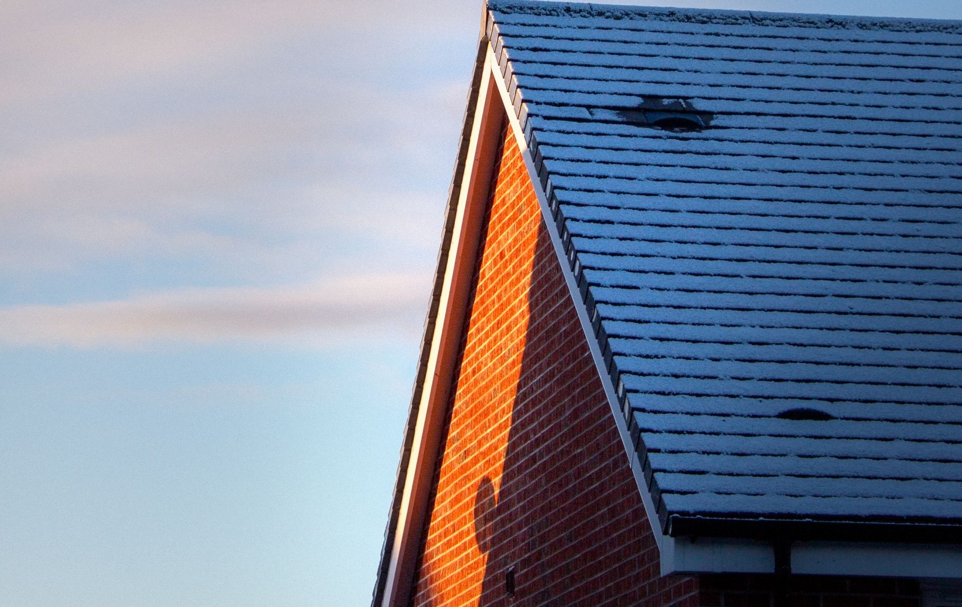 tiled roof on uk home