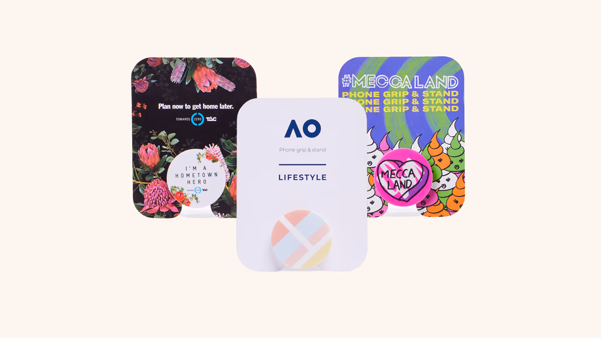 Poppy Phone Grip-Creative Corporate Giveaway ideas