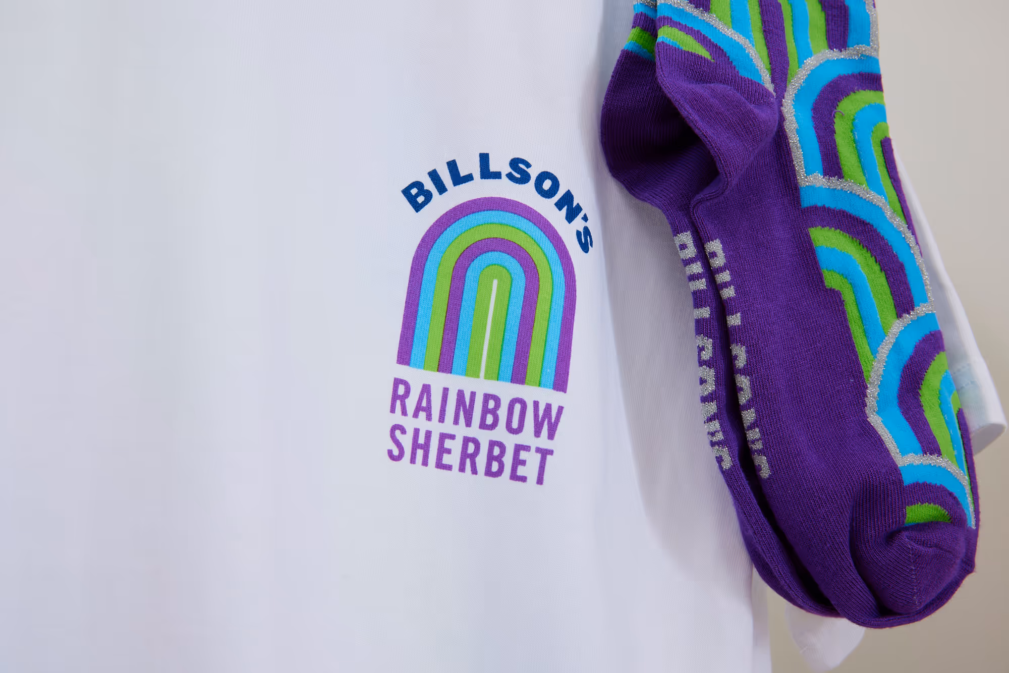 Billsons - Pina Crop Tee, Cheerful Socks.jpg