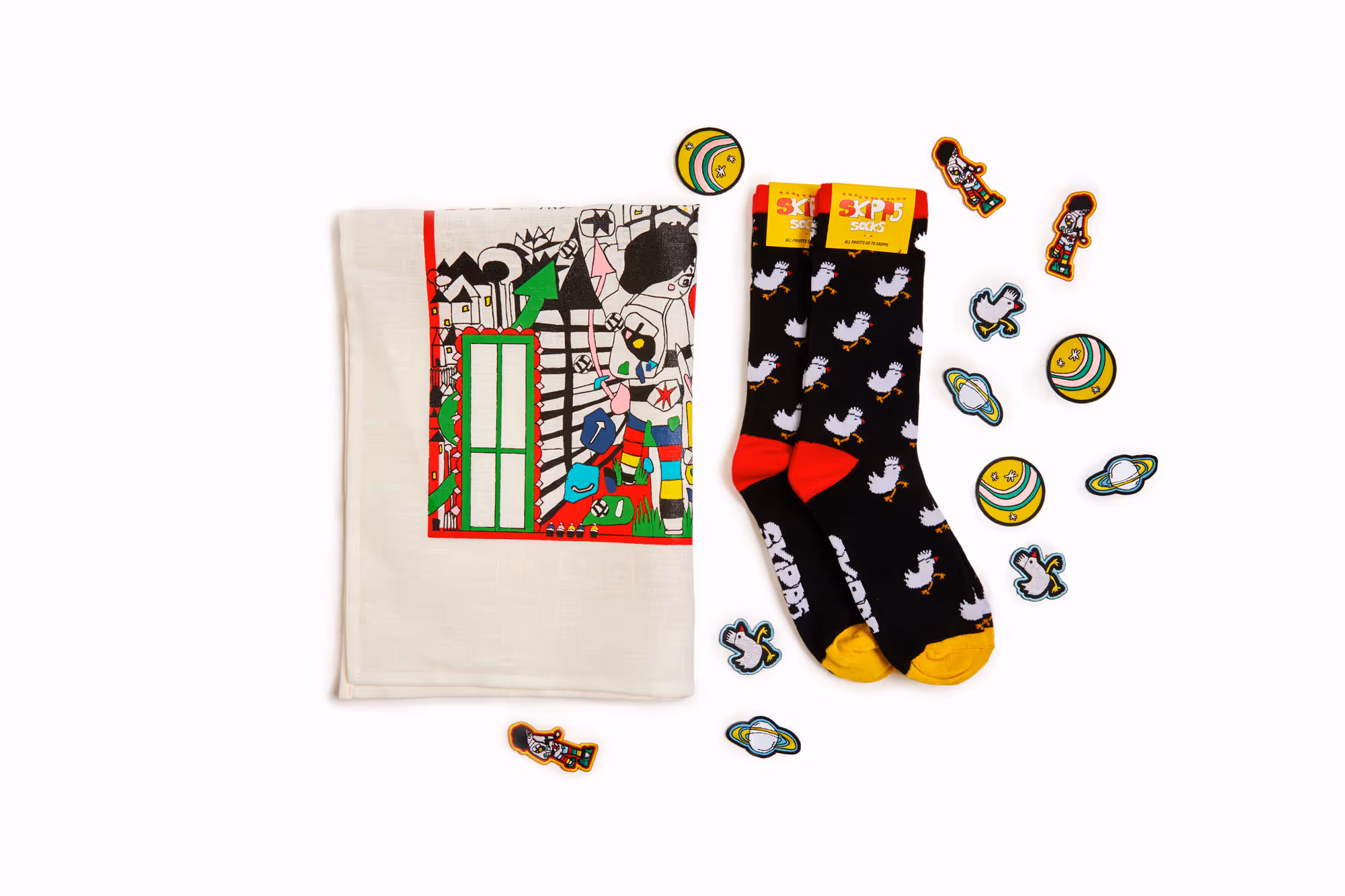 SKIPPS_TEA_TOWEL_CHEERFUL_SOCK_REBEL_PATCH_01.jpg