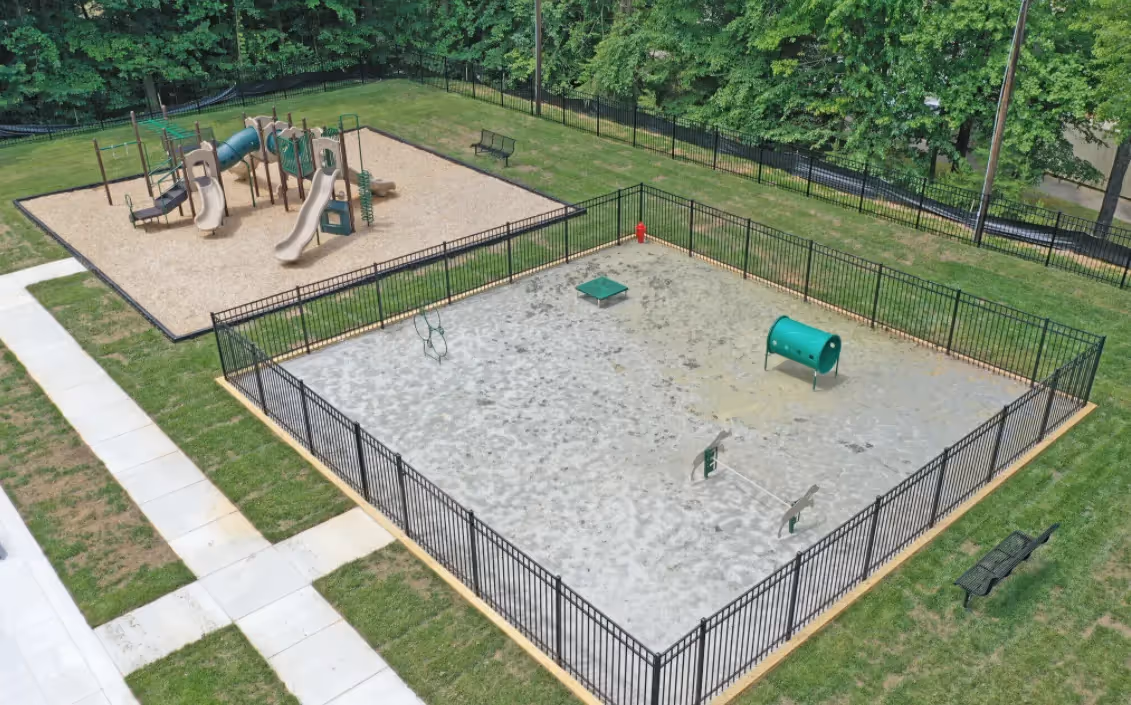 Playground to dog park