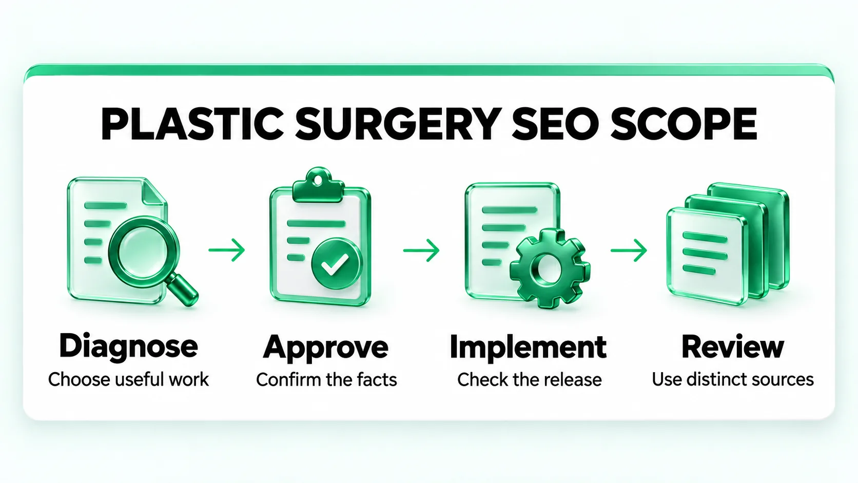 Plastic surgery SEO scope: choose useful work, confirm the facts, check the release and review distinct sources.