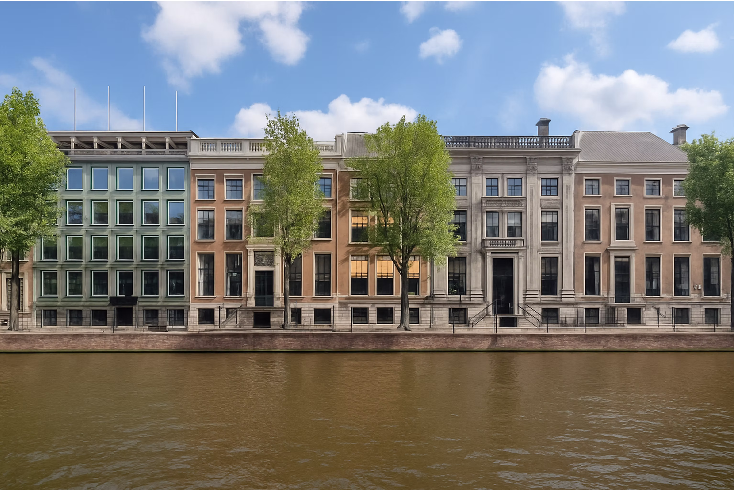 Hero image for B.A. van Doorn's homepage showing a serene and professional financial setting, emphasizing trust, heritage, and wealth management expertise.
