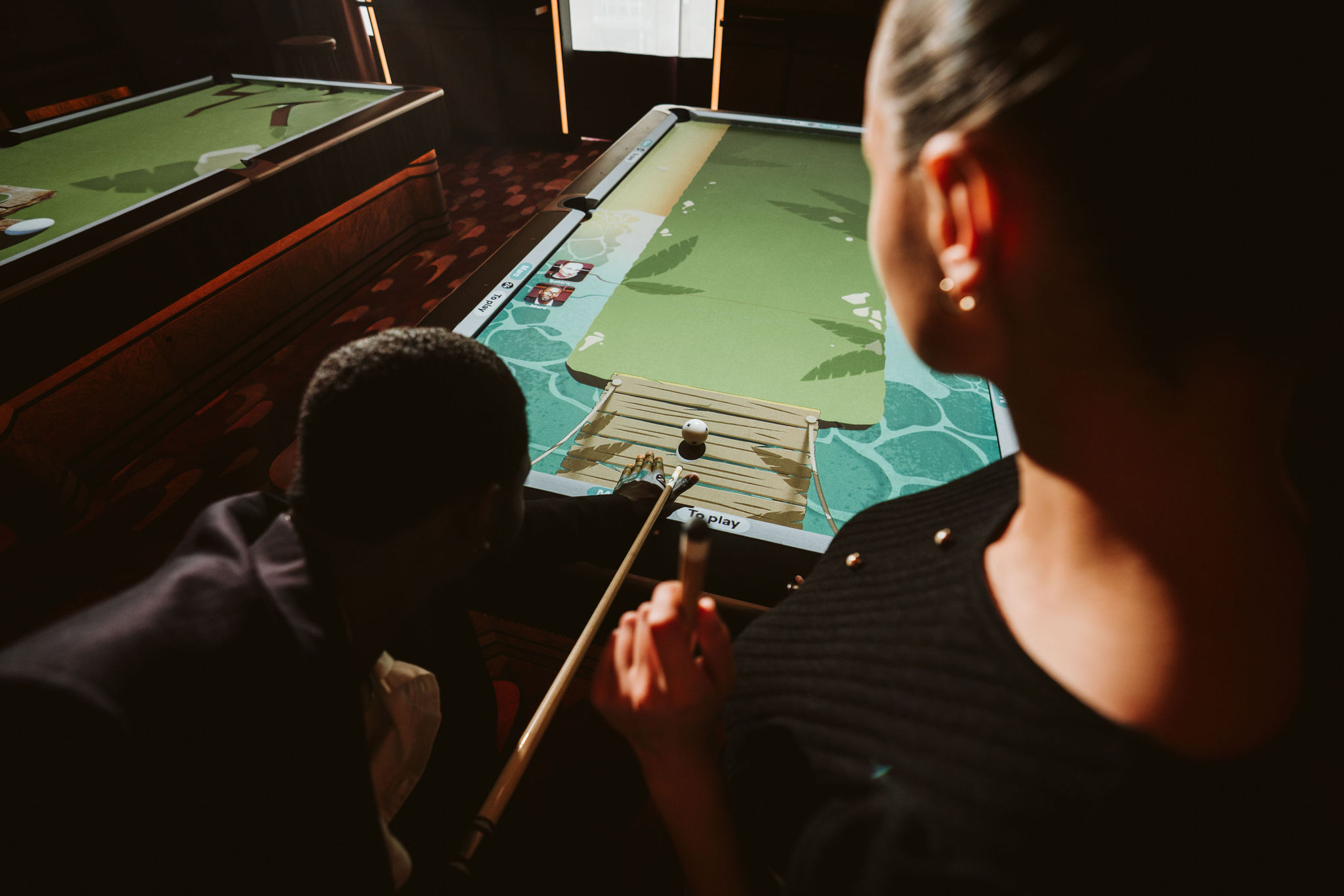 The bar at Poolhouse