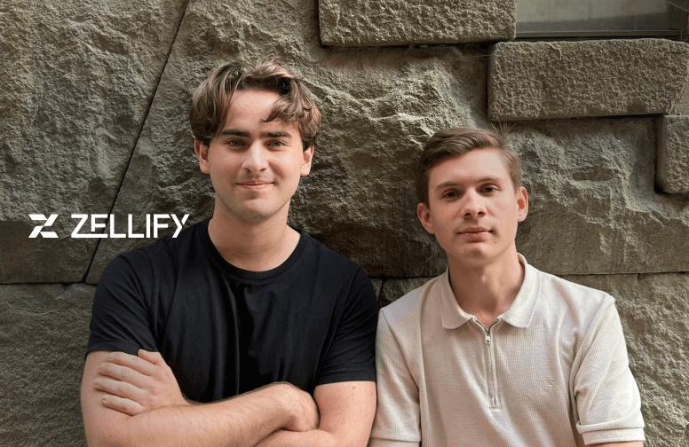 Photo of Marcus Persson and Nils Nygren Liljenstrand, the Co-Founders and Co-CEOs of Zellify.