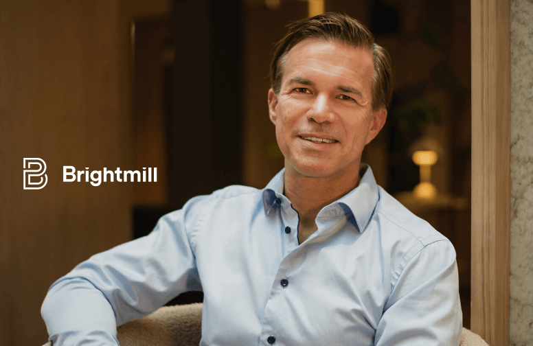 Portrait of Henrik Engstam Phalén, CEO of Brightmill