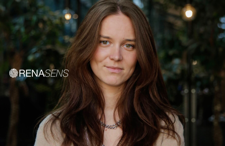 Portrait of Nora Eslander, COO at Renasens