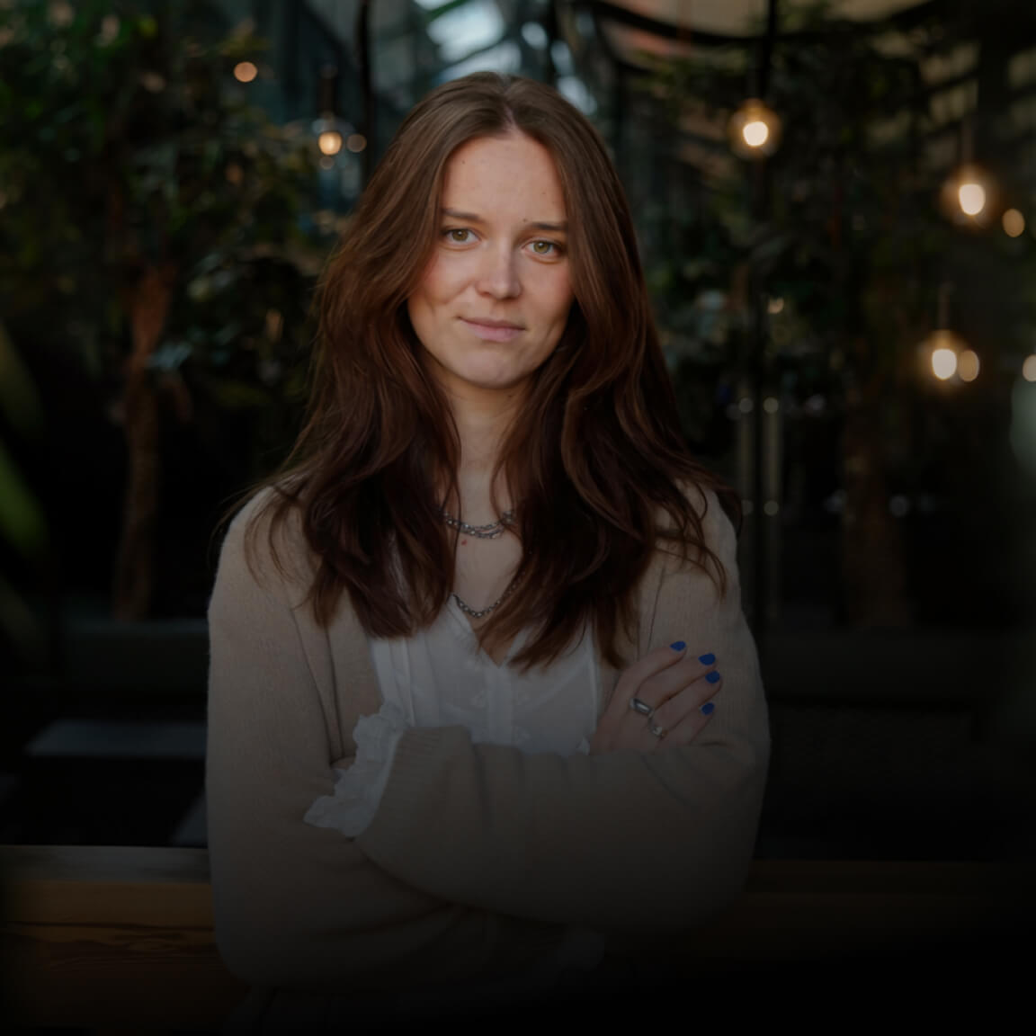 Portrait of Nora Eslander.