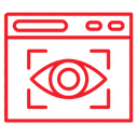 Website monitoring icon