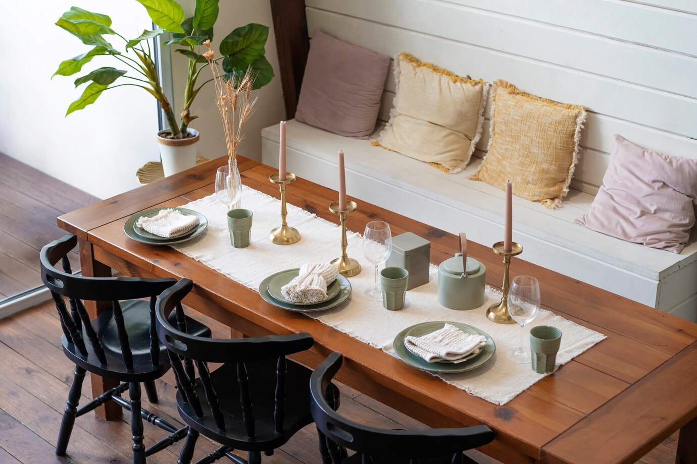high angle dining table background zoom calls 23 2149684457