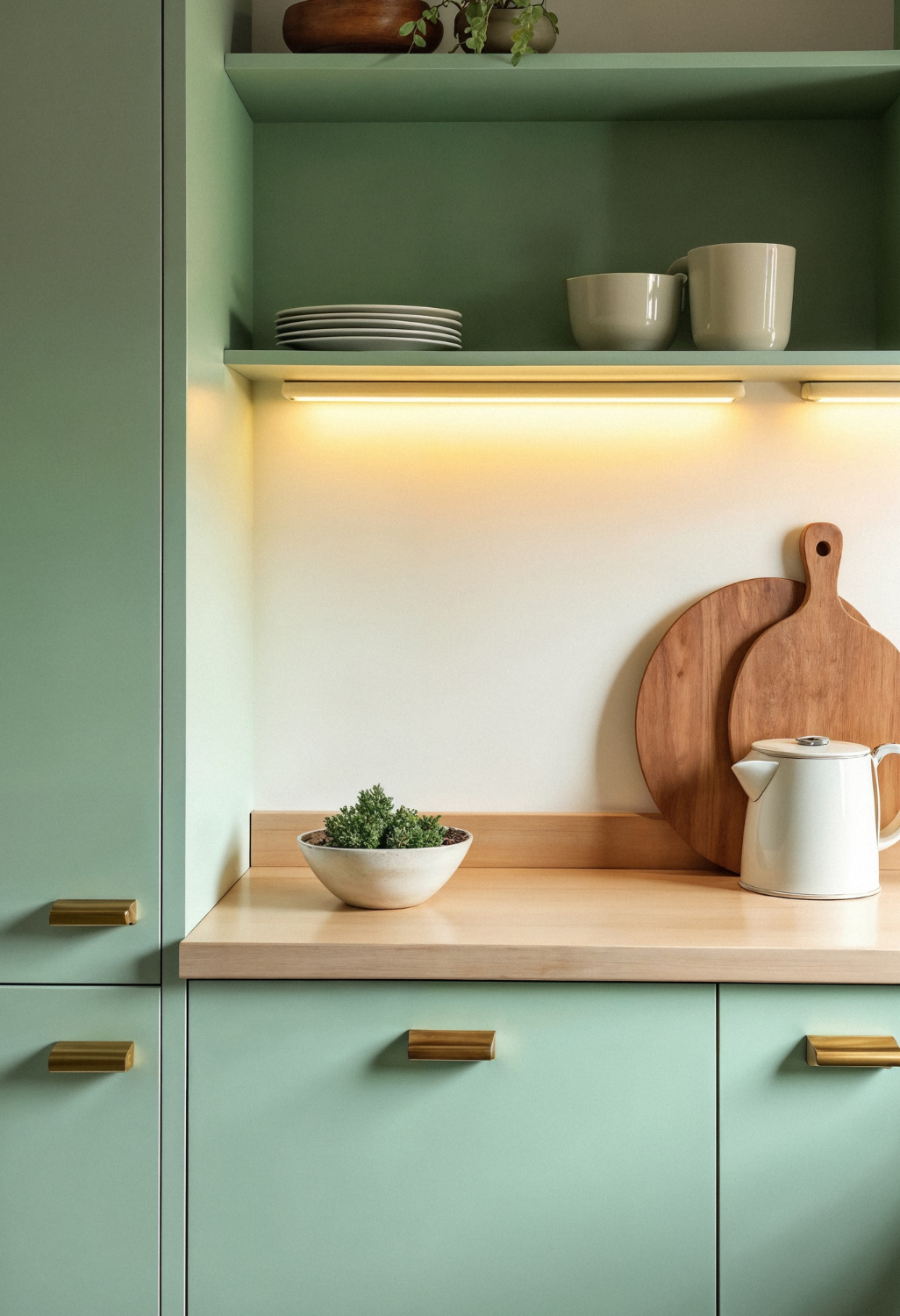 kitchen bold colors