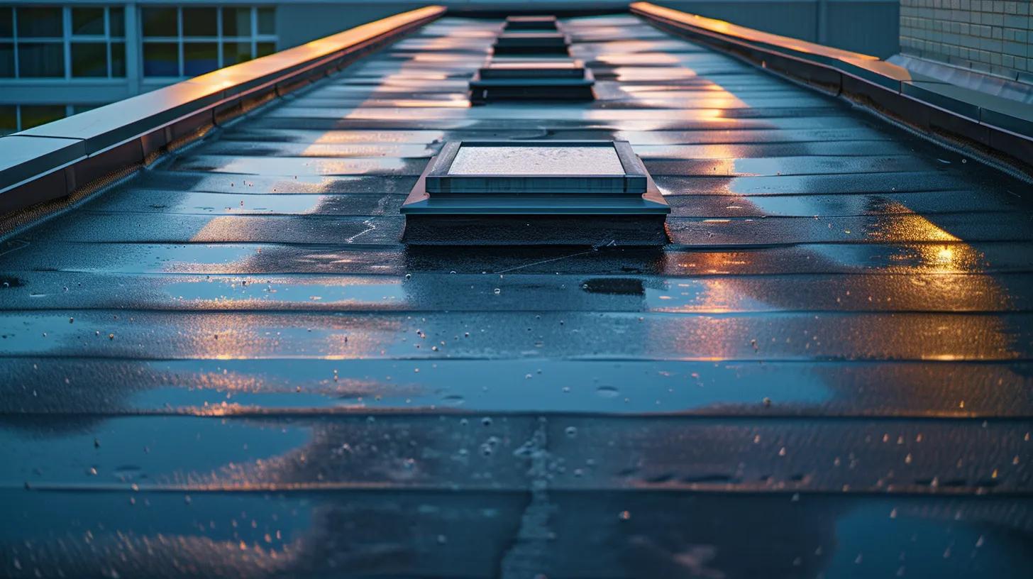 commercial Water roofing Intrusion Signals