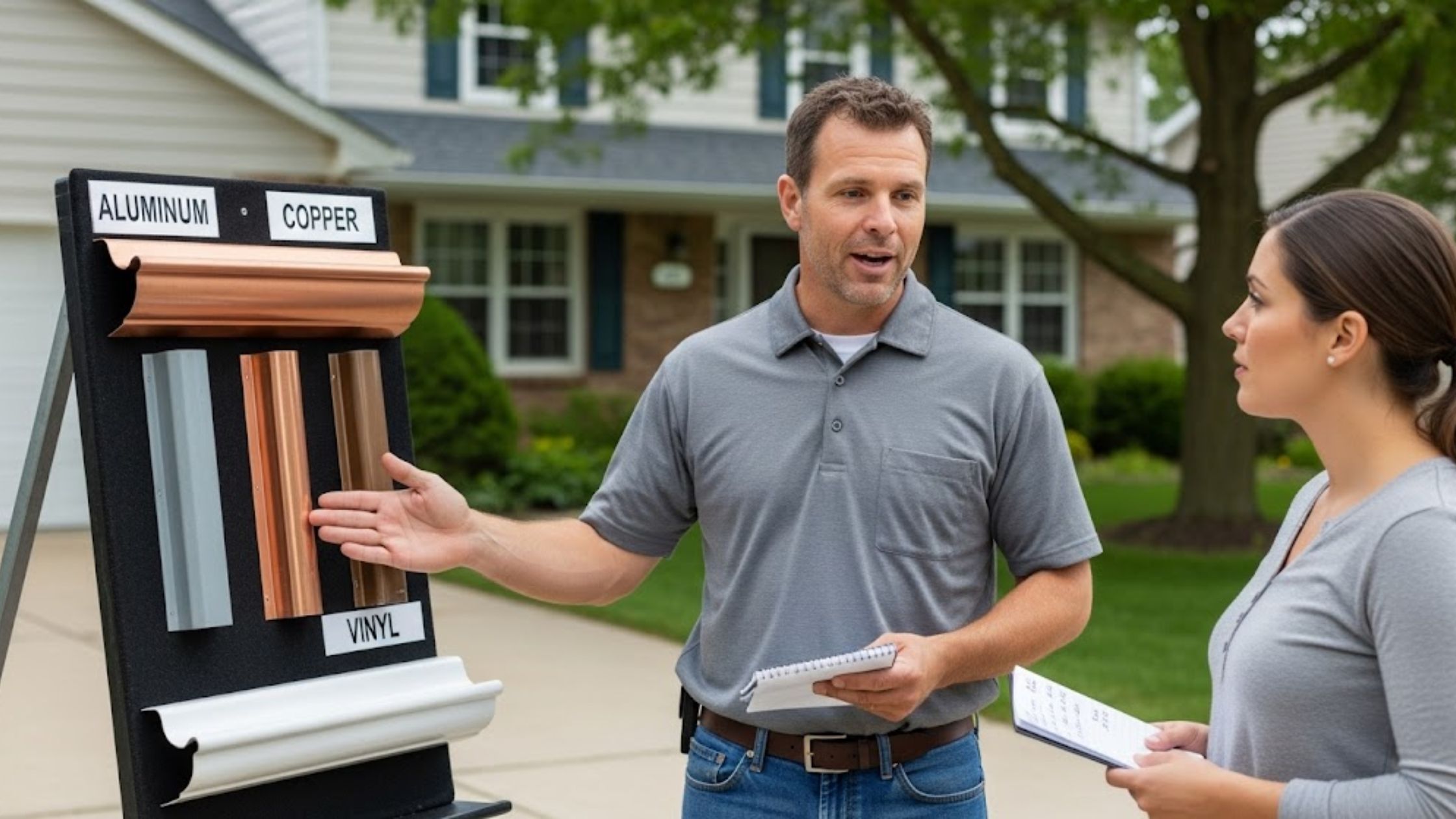 What factors affect gutter repair pricing in Tampa, FL?
