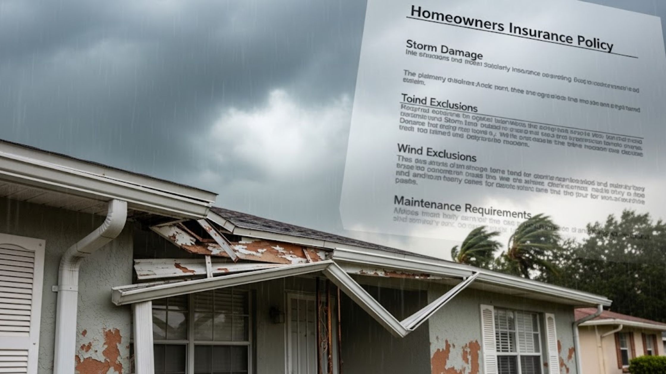 Does My Homeowners Insurance Cover Gutter Repair in Tampa, FL?