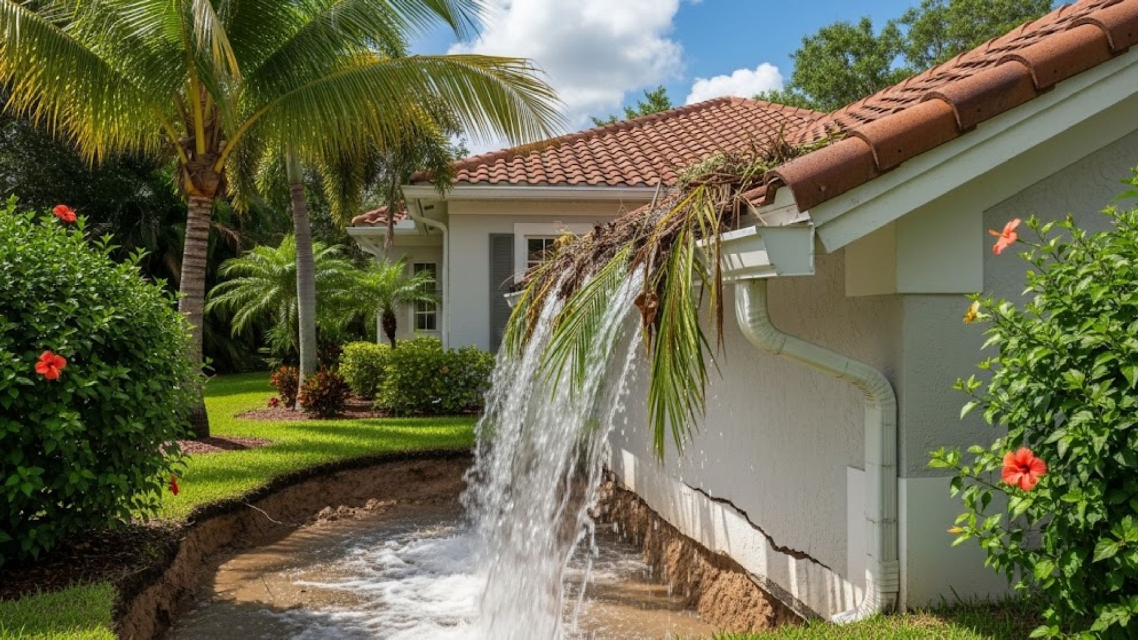 What common gutter problems do Tampa, FL homeowners face?
