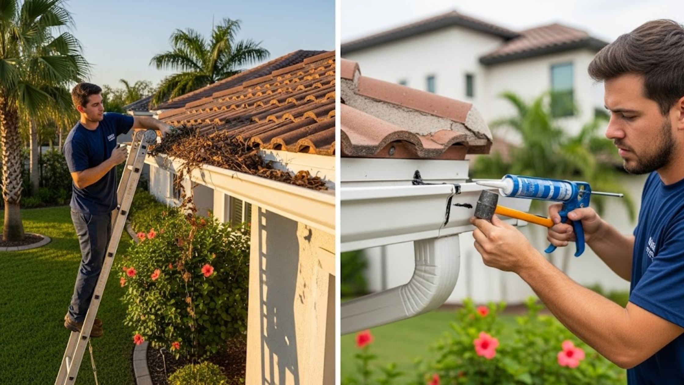 What's the Gutter Repair Process with a Professional Tampa Company?