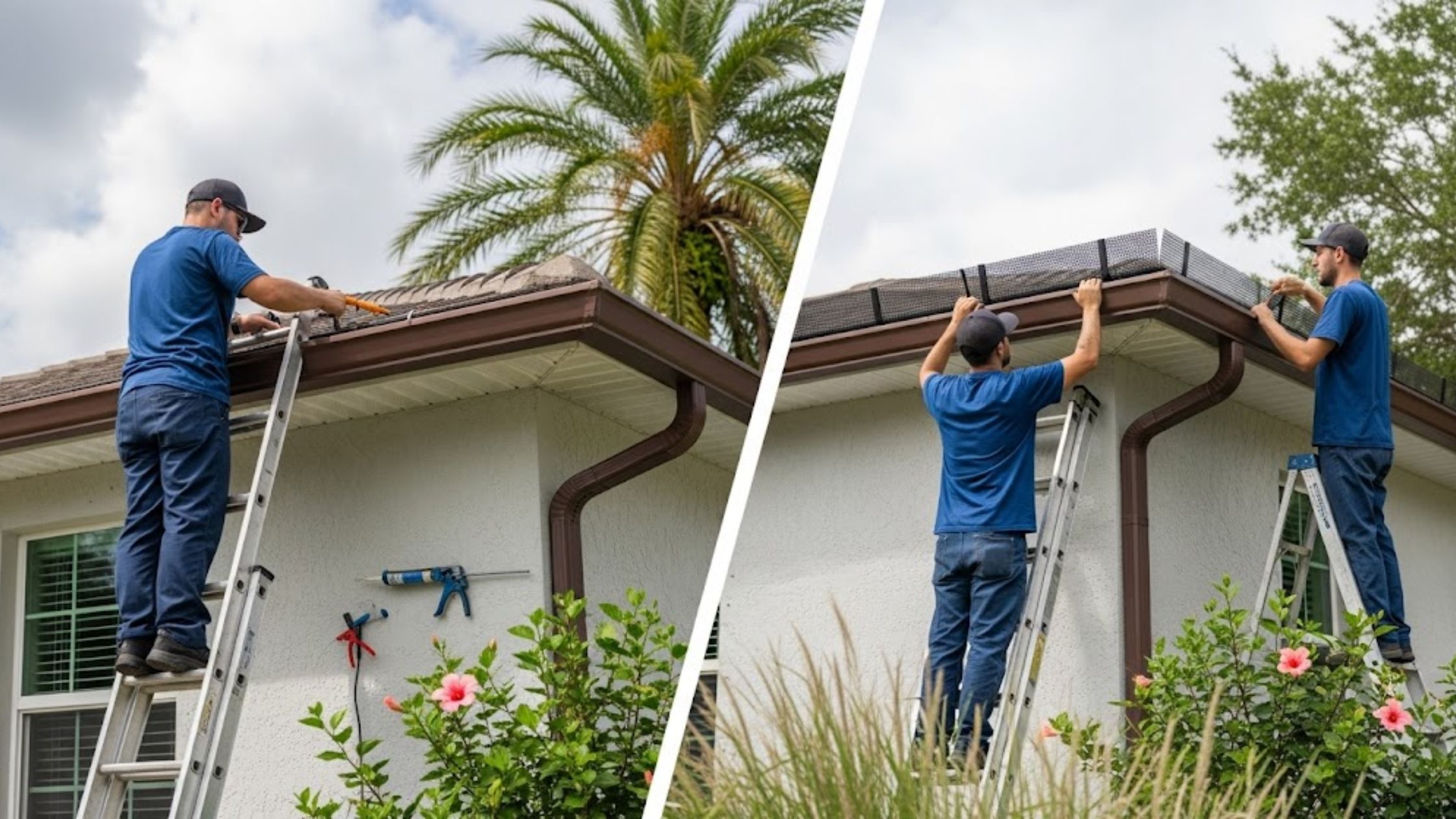 Can Gutter Repair Services in Tampa, FL Also Help with Gutter Guards?