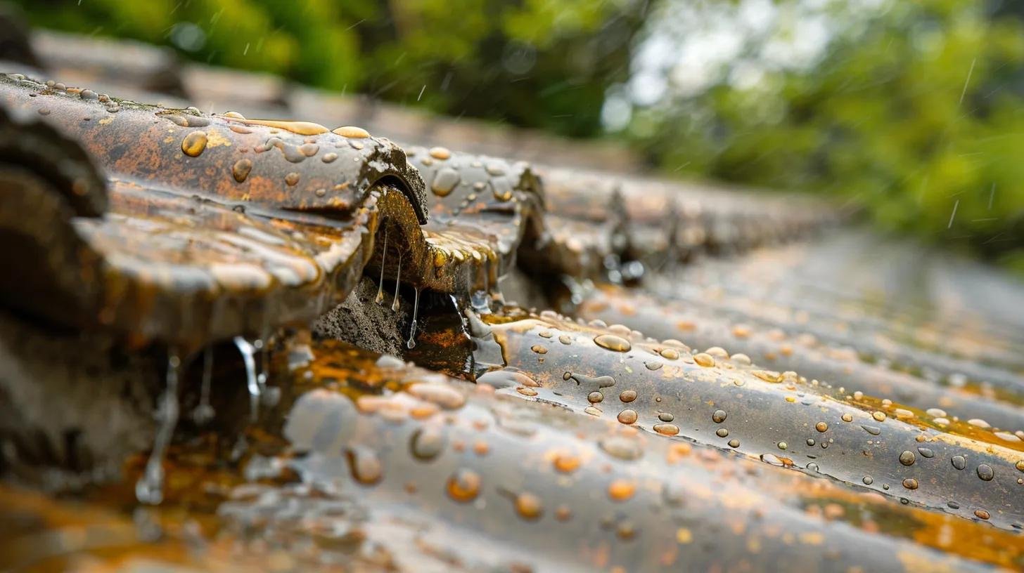 What are the most common causes of a leaking roof?