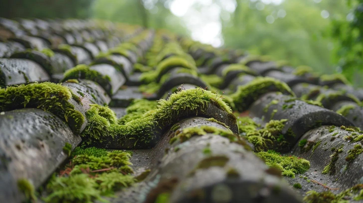 How to deal with moss, algae, and mold on my roof?