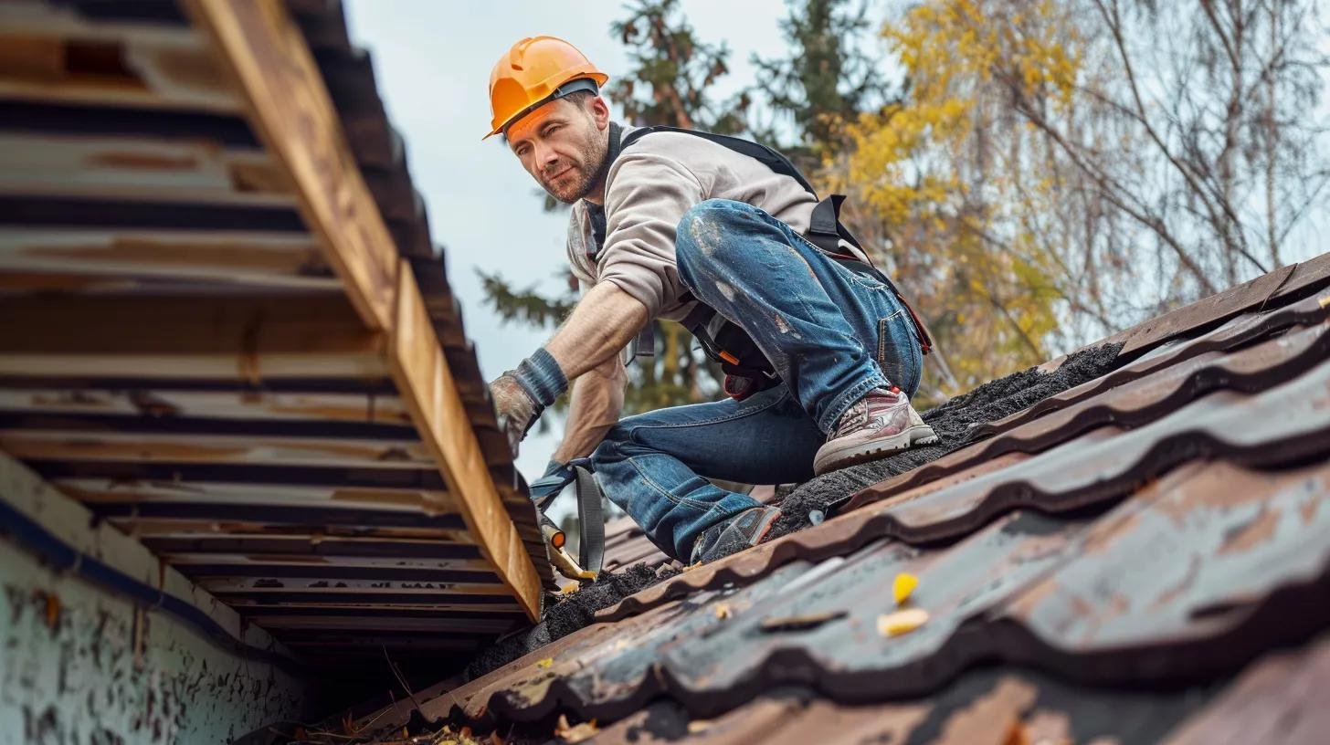 What is the process of a professional roof repair vs. a DIY fix?