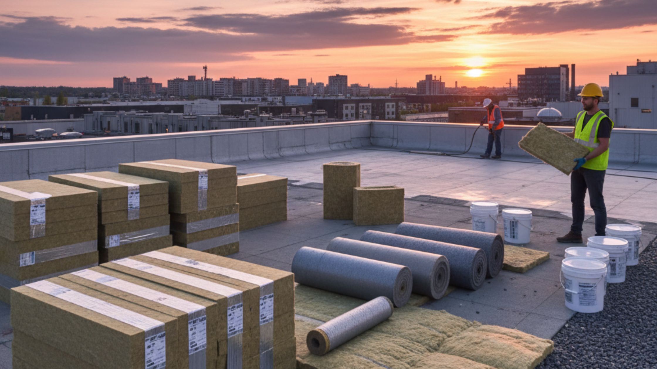 Choosing the Right Commercial Roof Insulation Materials
