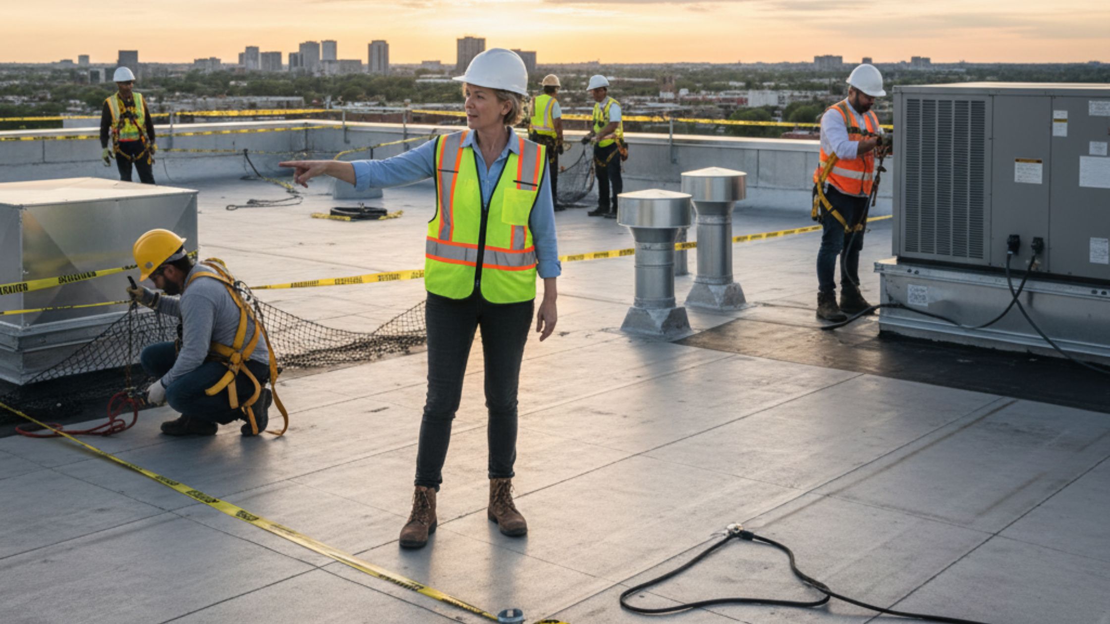 The Business Owner's Role in Commercial Roofing Safety