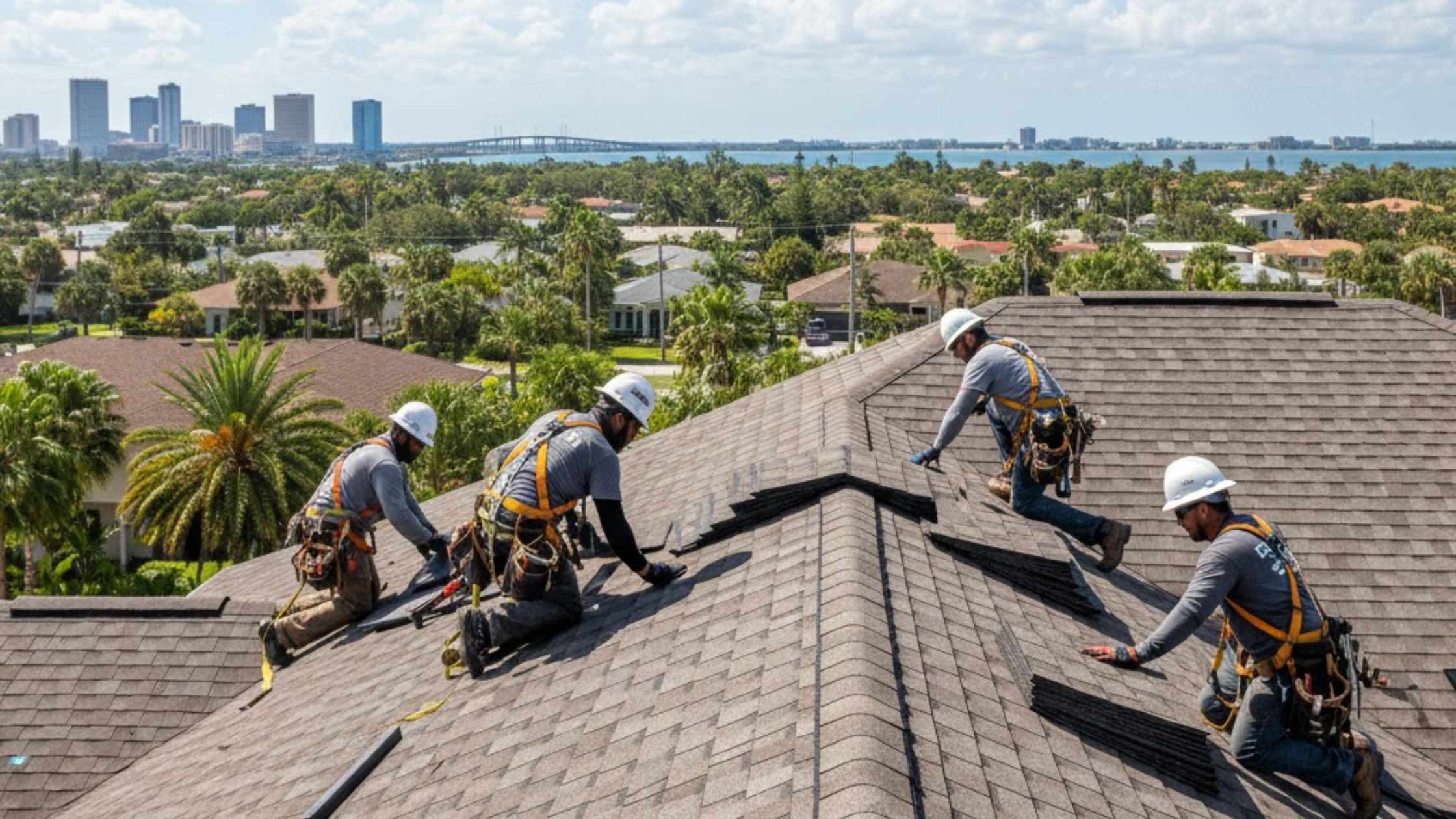 Why Hire a Licensed Roofing Contractor for Your Shingle Roof Replacement in Tampa, FL?
