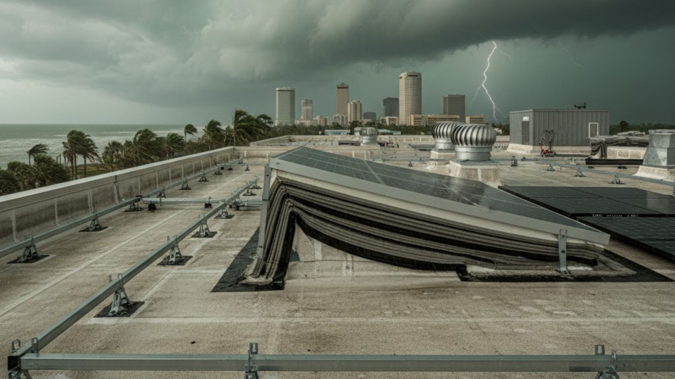 How Can Tampa Businesses Protect Their Roofs from Hurricane and Wind Damage?