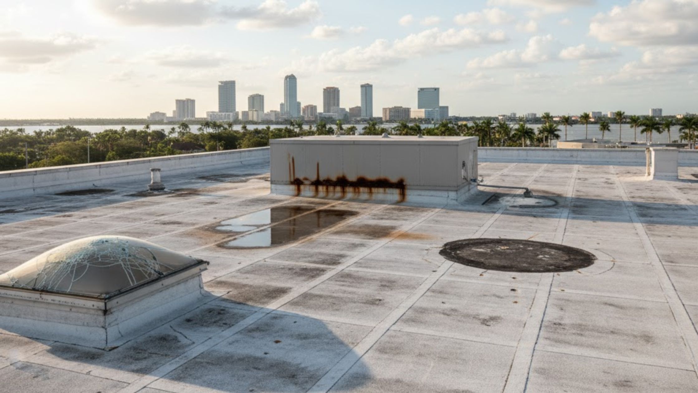 What Are the Signs Your Commercial Roof Needs Immediate Repair in Tampa?
