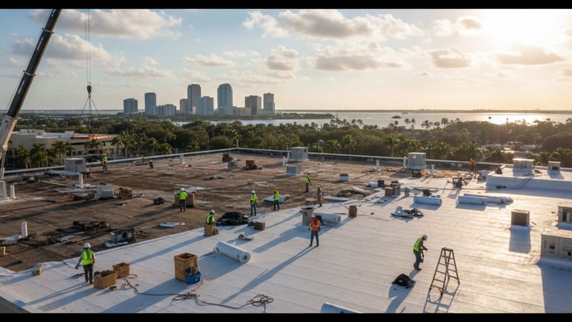 What Is the Process for a Commercial Roof Replacement in Tampa, FL?