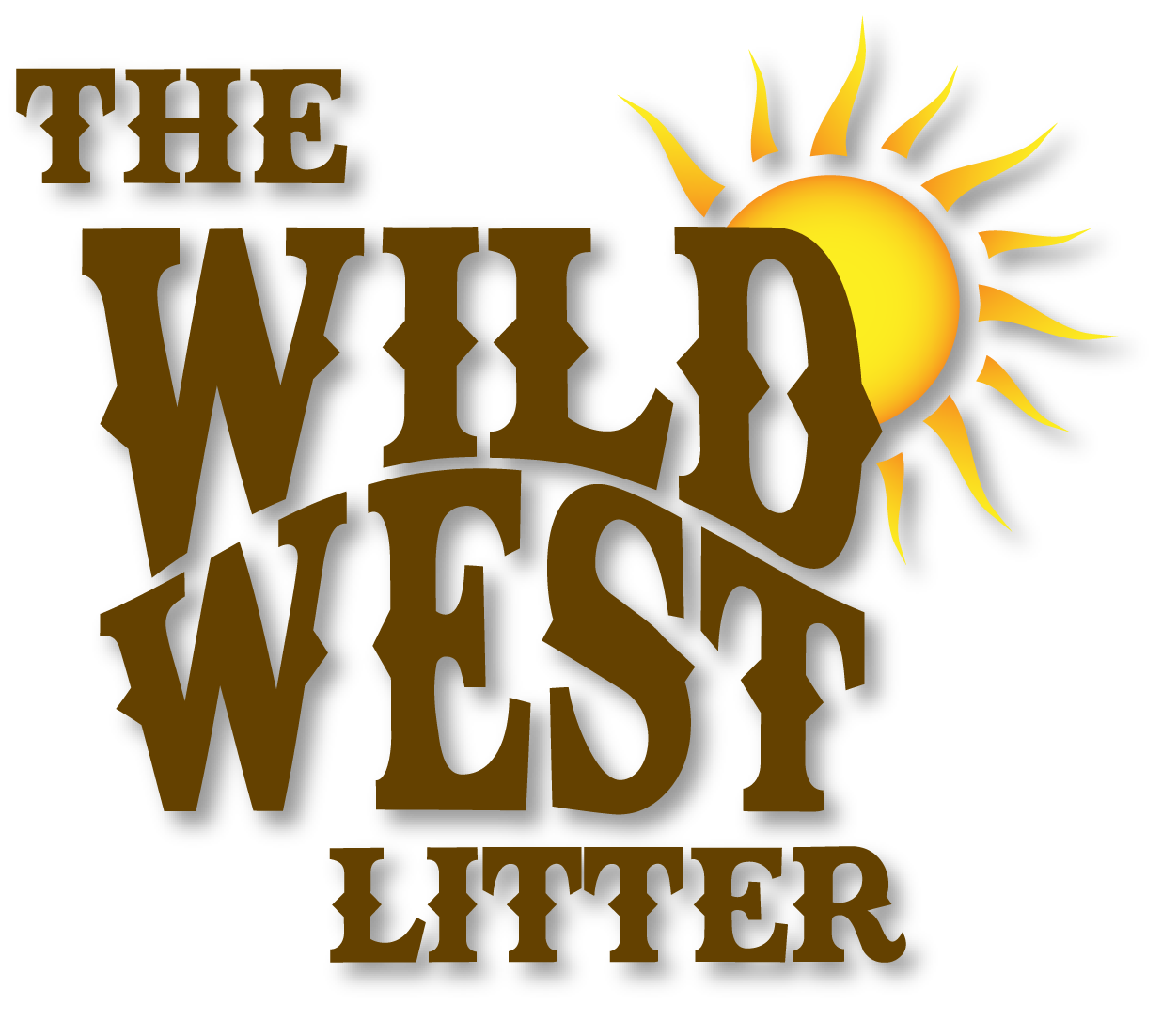 logo for The Wild West Litter