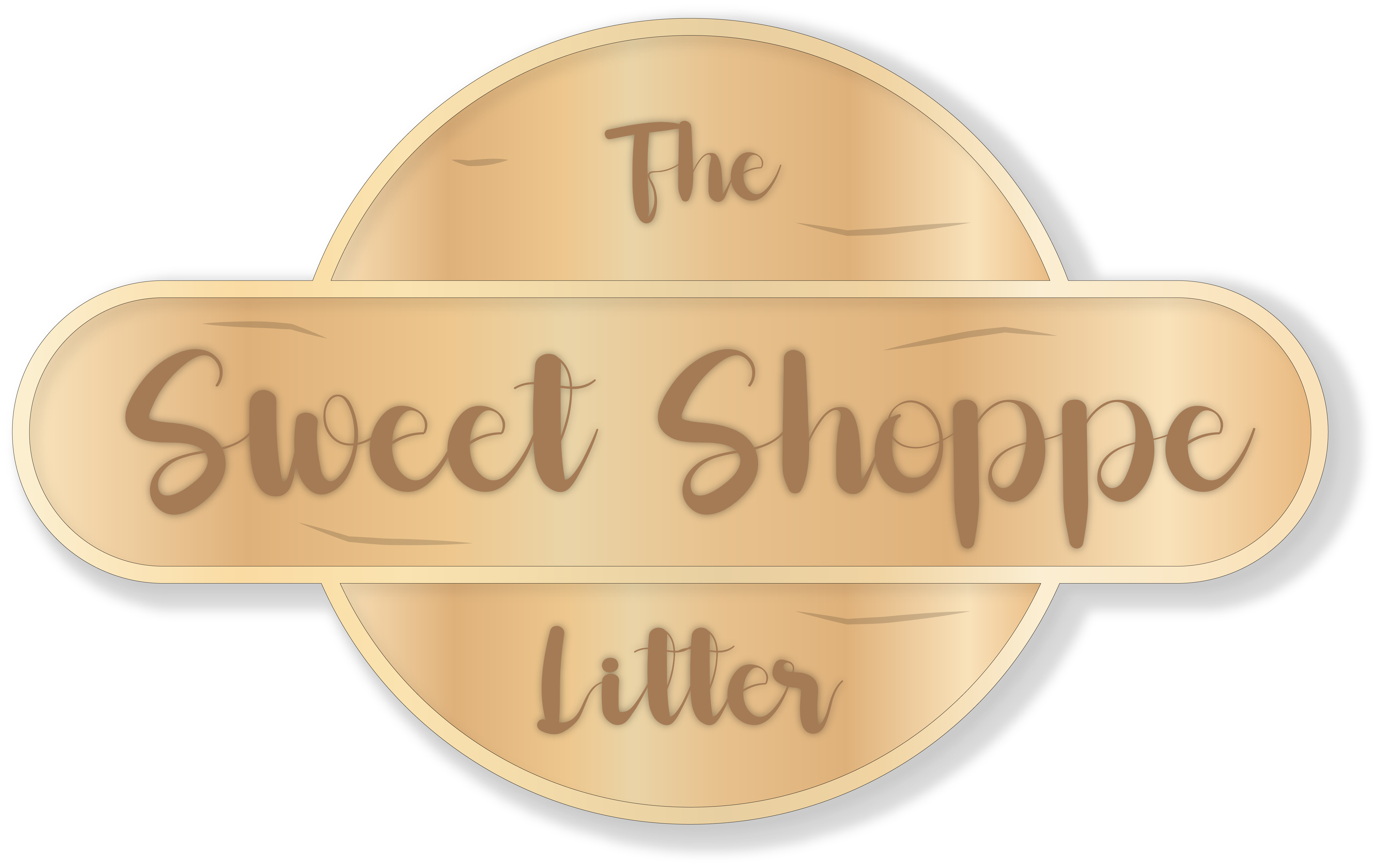 logot for The Sweet Shop litter
