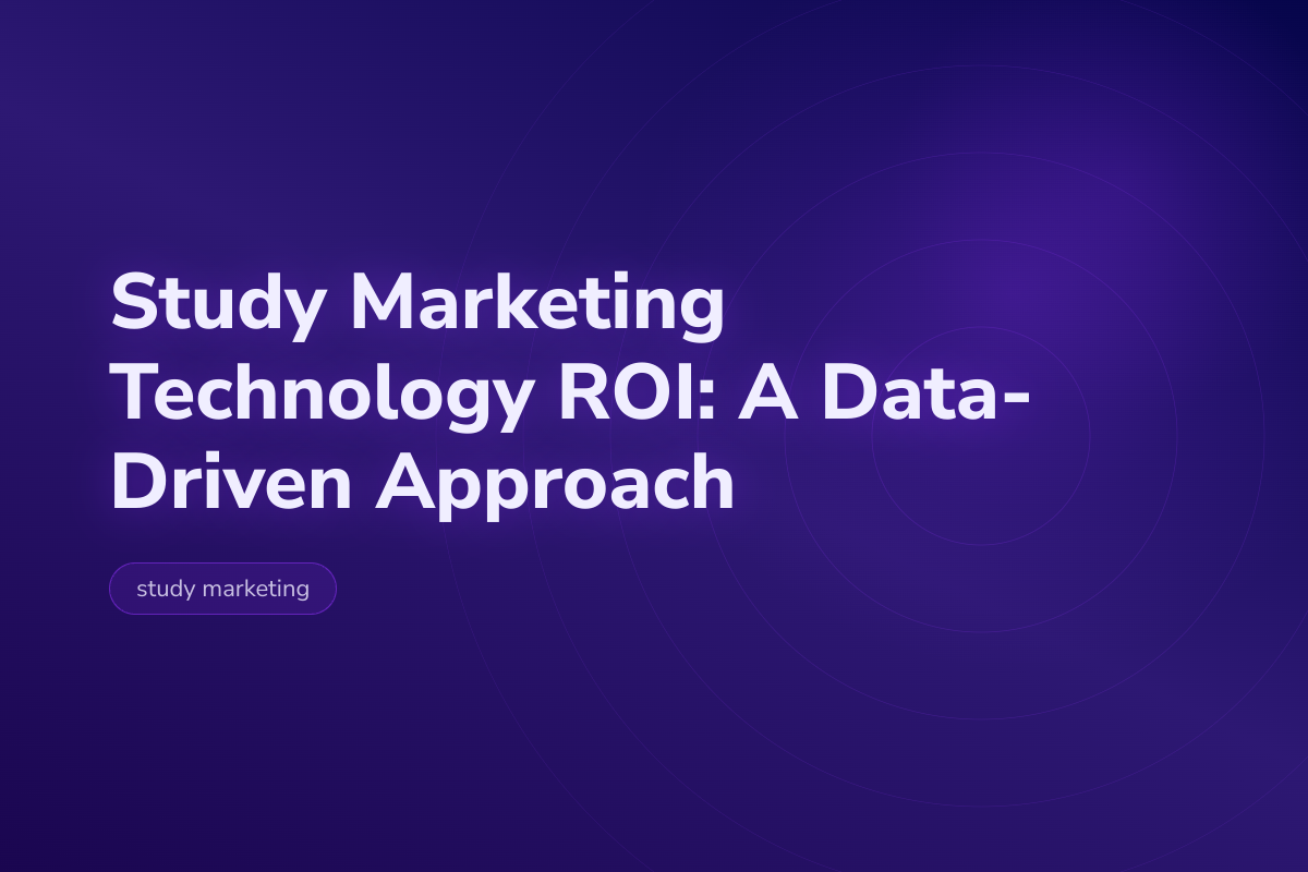 Study Marketing Technology ROI: A Data-Driven Approach — Velocity Growth