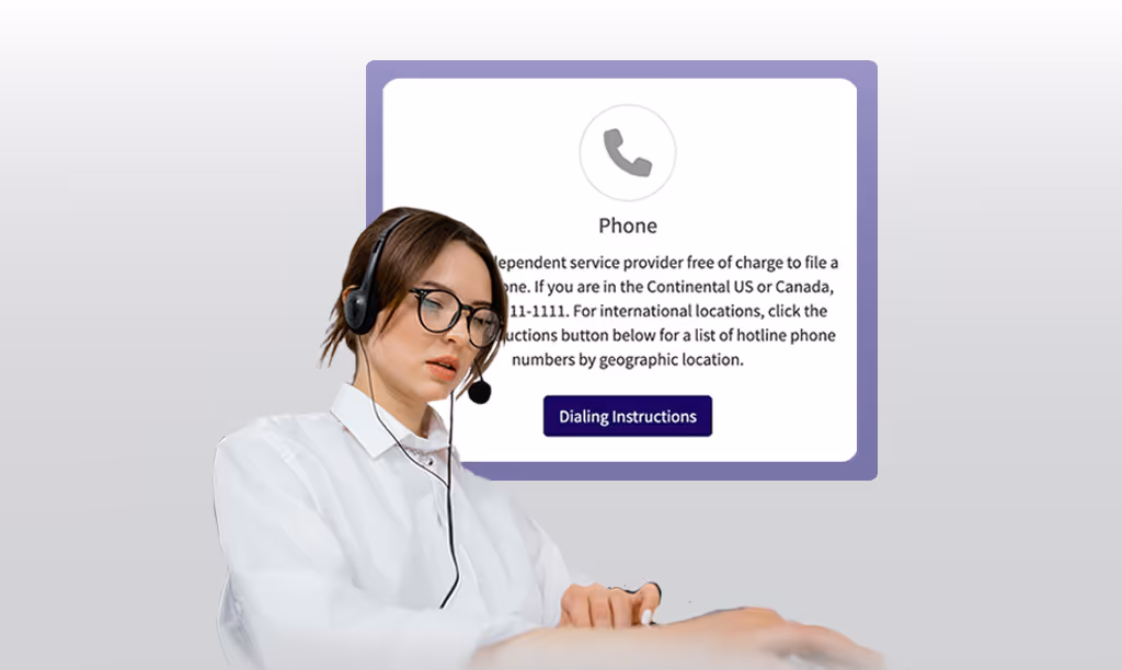 stock photo woman wearing headset