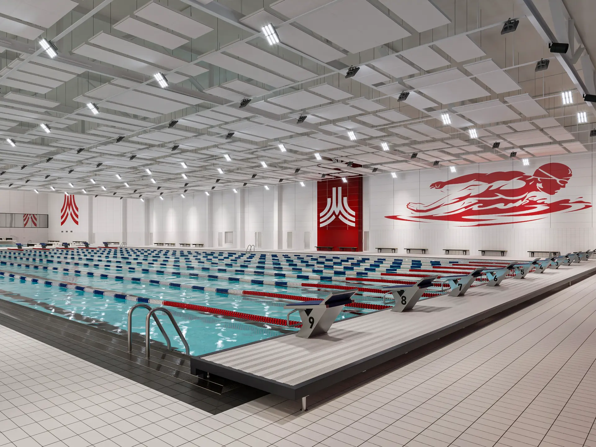 Sports Complex with Swimming Pool