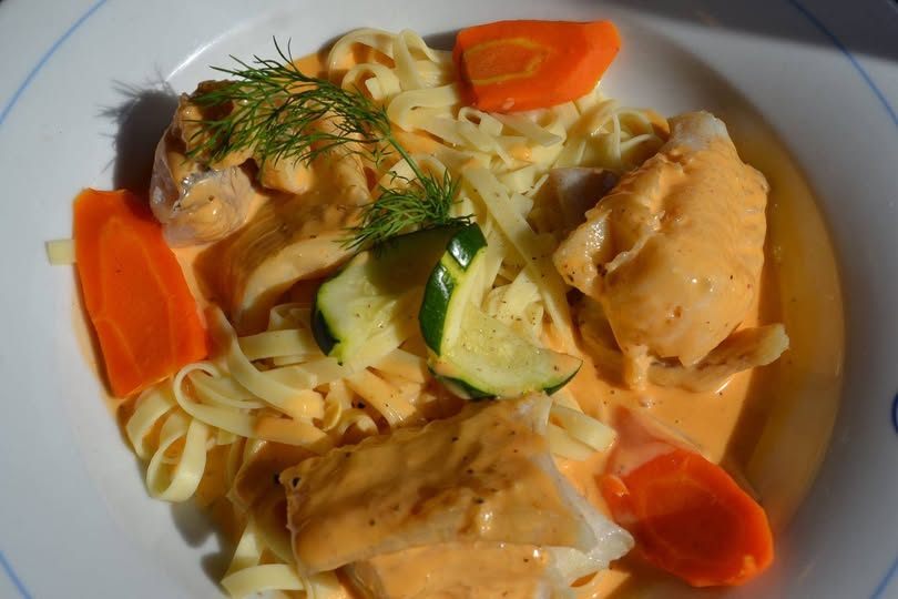 Filet de Dorade et Tagliatelles
