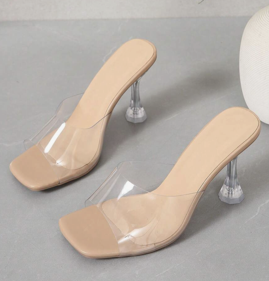 Shein heeled mule sandals
