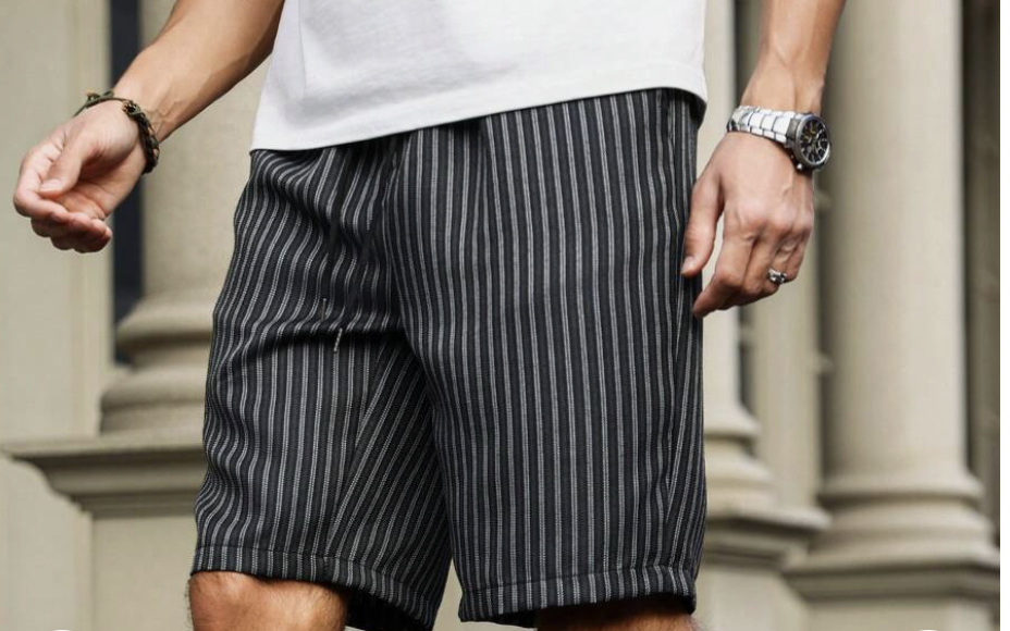 Striped Casual Shorts