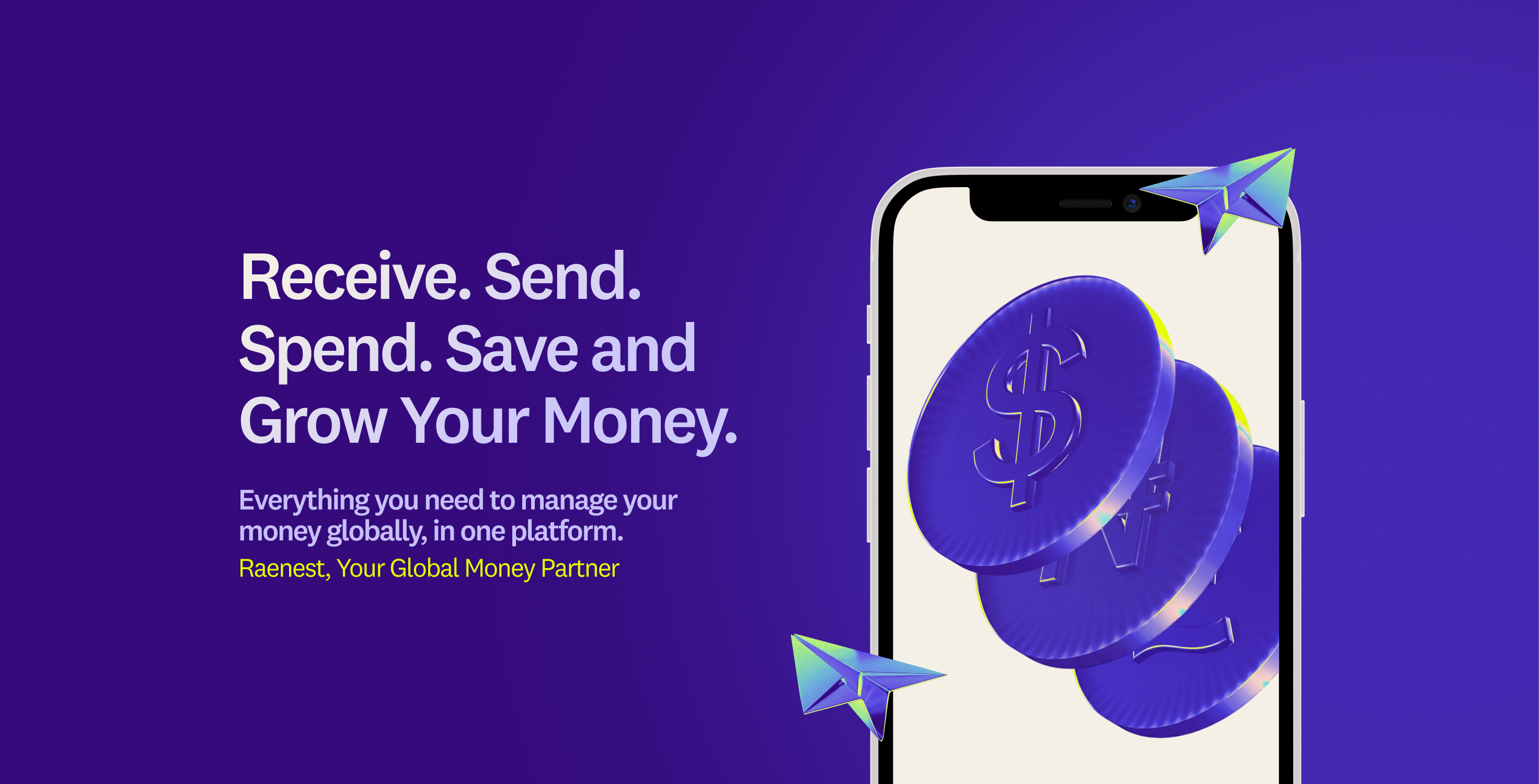 Raenest: One Platform to Receive, Send, Spend, Save and Grow Your Money