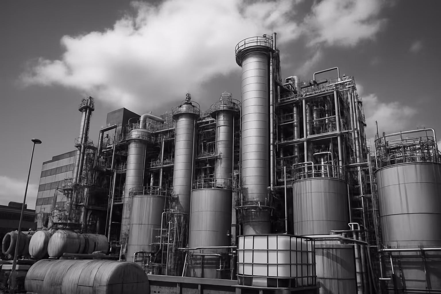 Großanlage der chemischen Industrie – AMS Industries unterstützt beim Anlagenbau