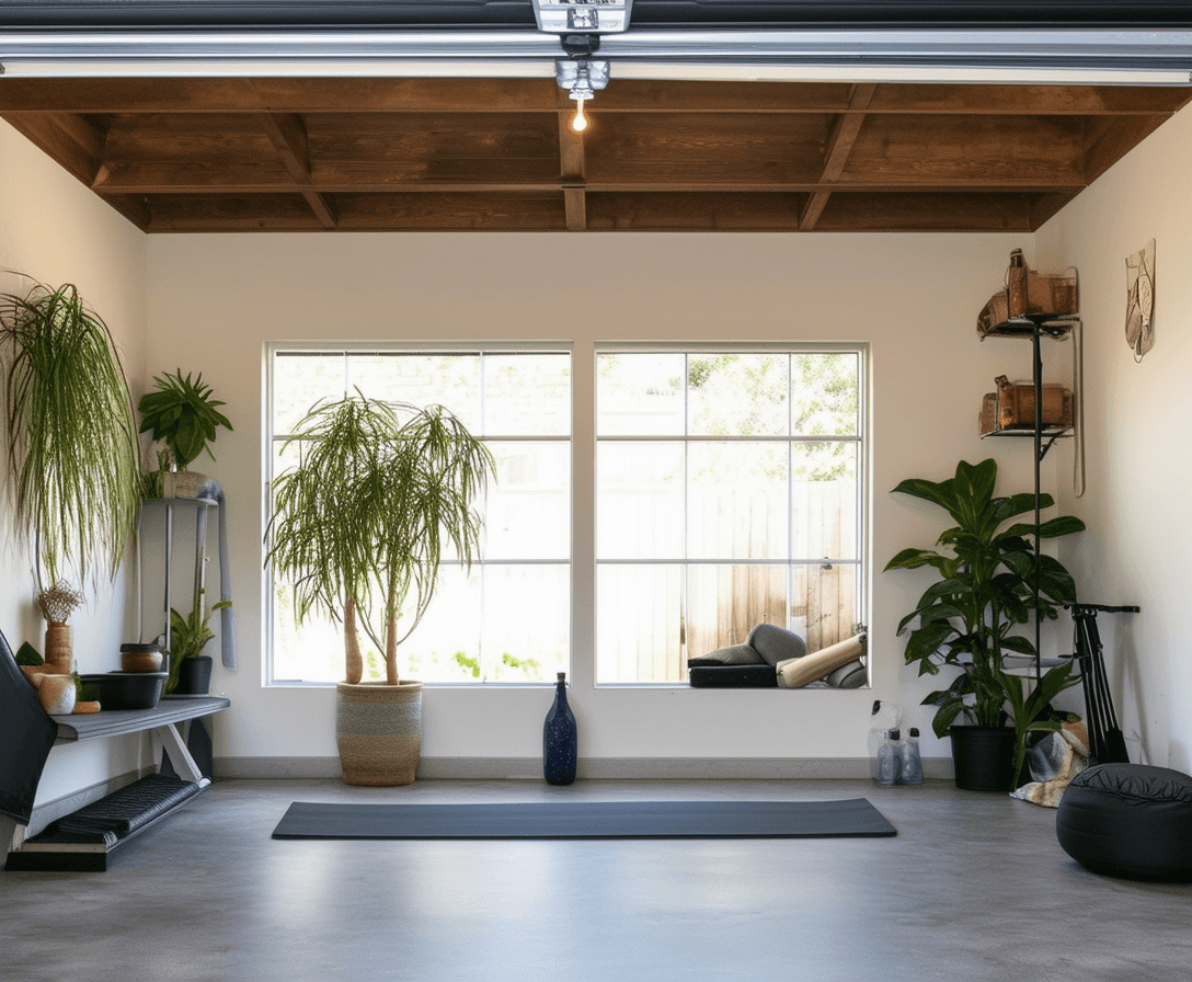Family Summer Garage Space Relaxation