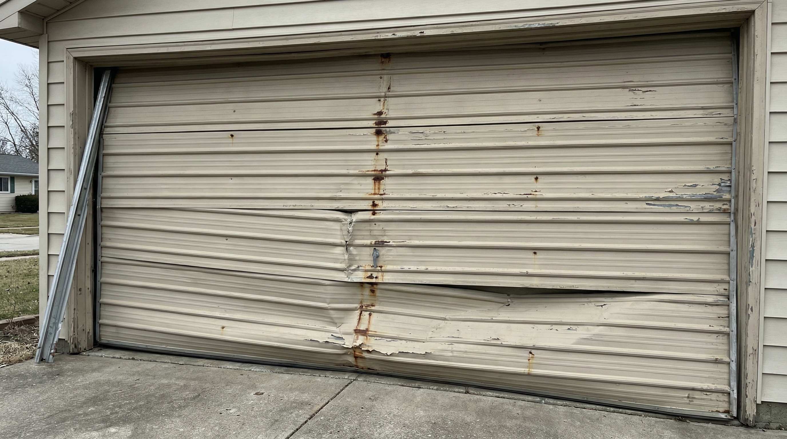 Garage Door tuneups require track and roller lubrication. Homes in Philadelphia should get a garage door tune up regularly.