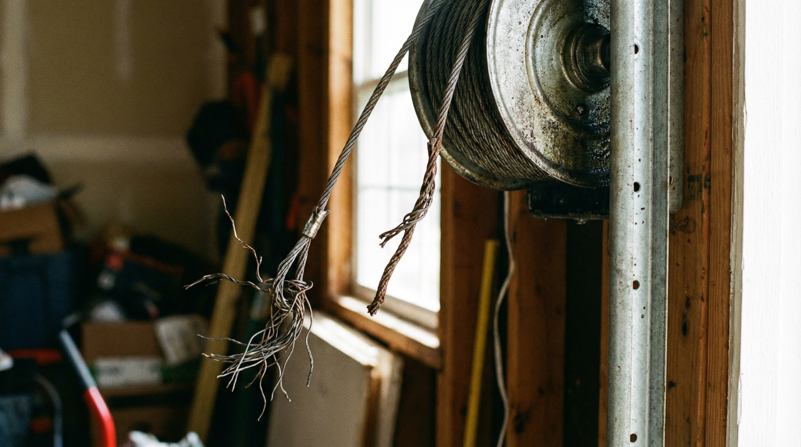 Garage Door tuneups require track and roller lubrication. Homes in Philadelphia should get a garage door tune up regularly.