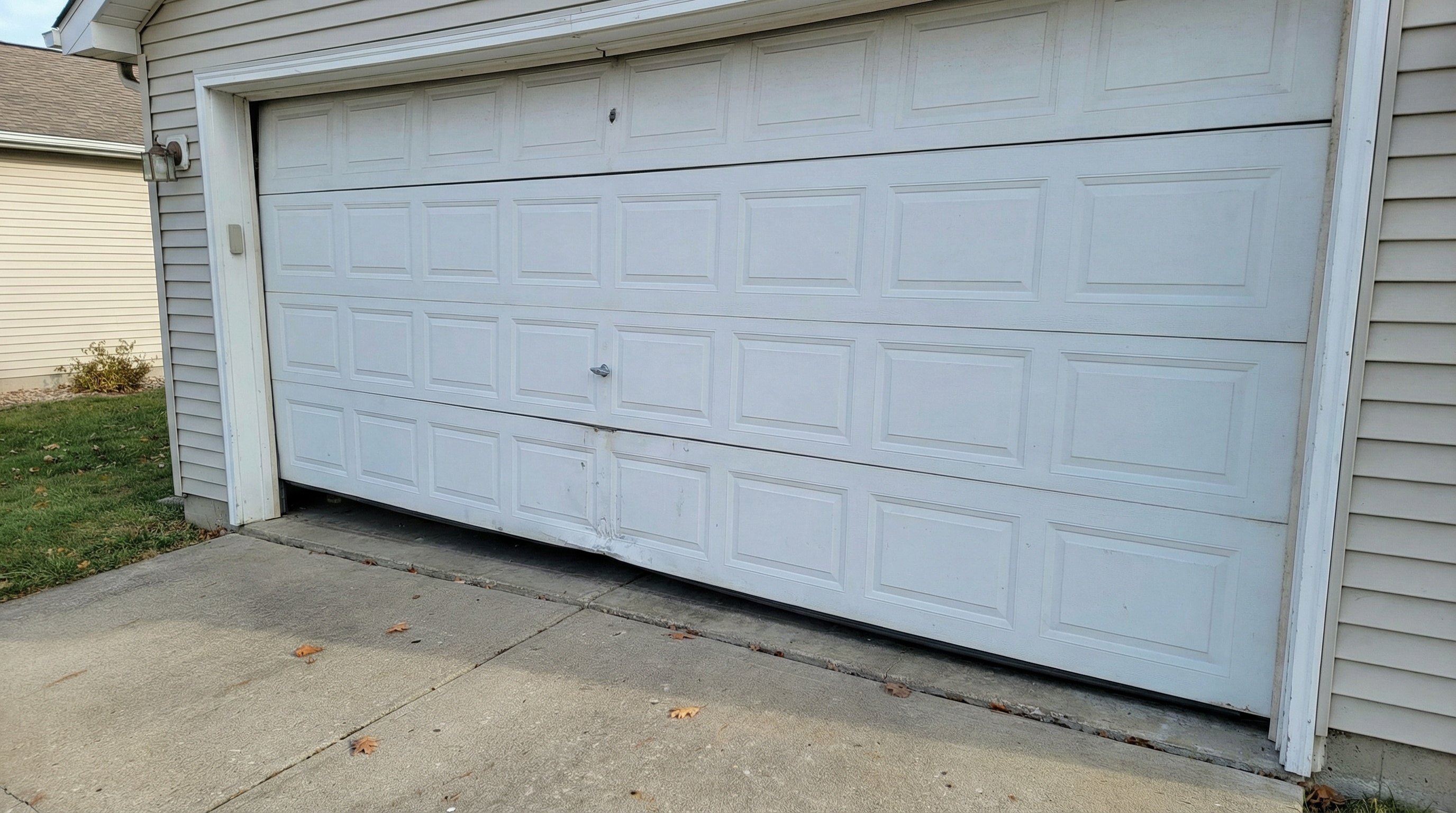 Garage Door tuneups require track and roller lubrication. Homes in Philadelphia should get a garage door tune up regularly.