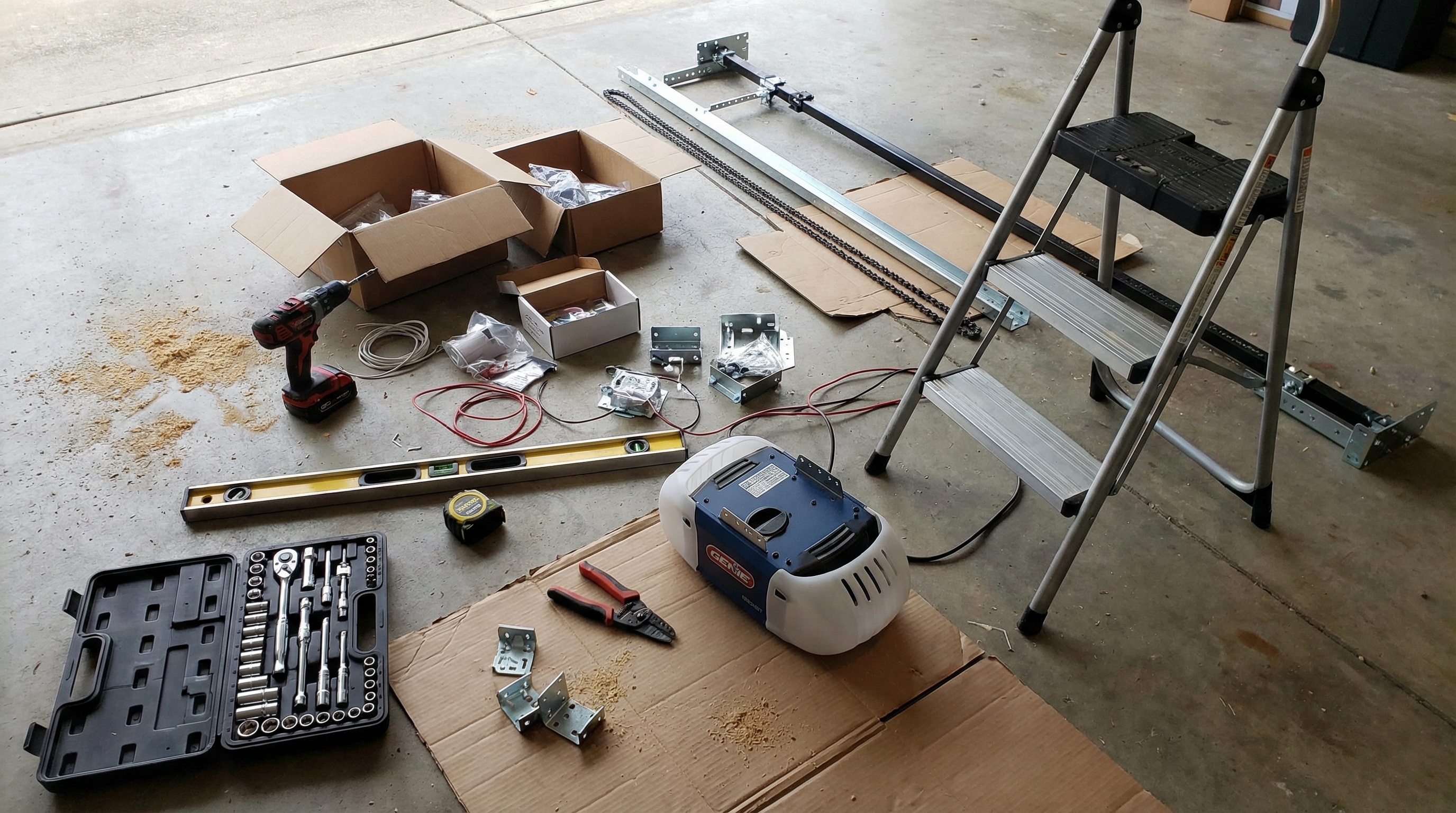 Garage Door tuneups require track and roller lubrication. Homes in Philadelphia should get a garage door tune up regularly.