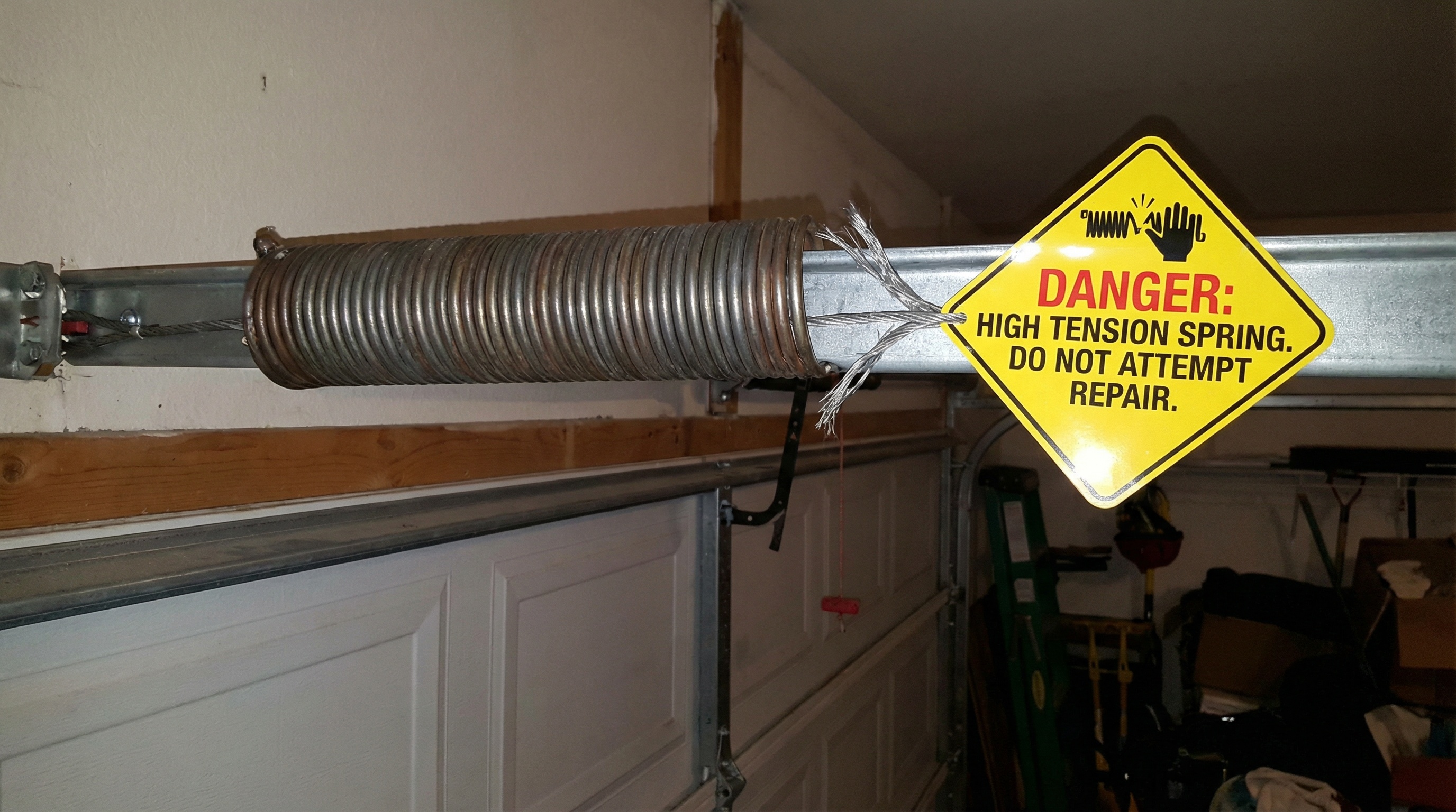 Garage Door tuneups require track and roller lubrication. Homes in Philadelphia should get a garage door tune up regularly.