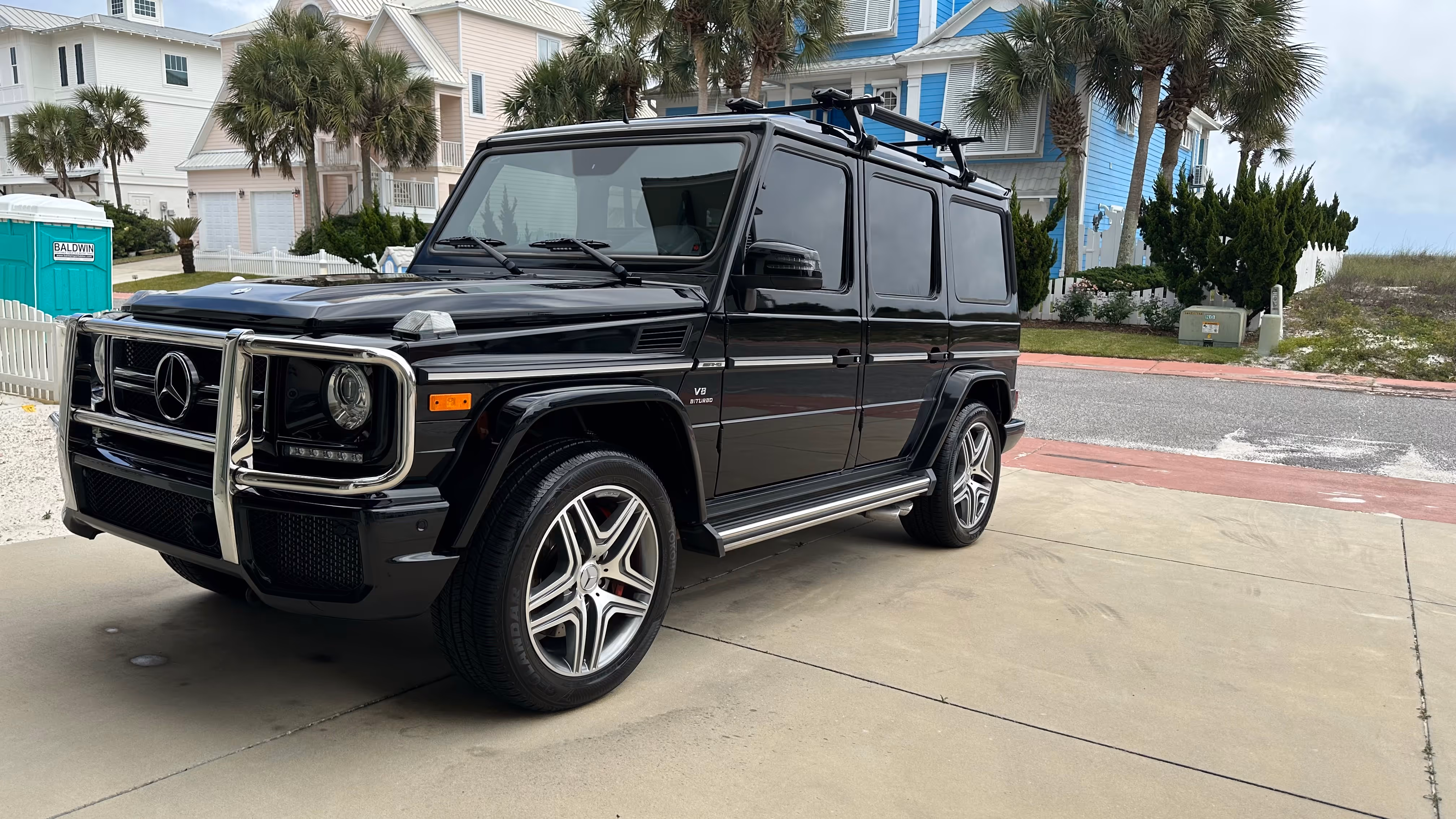 A mobile detailing job done on a truck at a home in Brent, FL