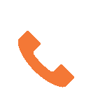 A red and orange phone on a black background. -  ÜberStrategist Images